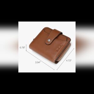BOSTANTEN Leather Wallet for Women